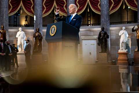 Ignoring Trump Didn’t Work. Biden Goes After ‘a Defeated Former President.’