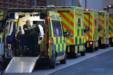 Patients ‘watch Netflix in ambulances as they wait SEVEN HOURS for treatment’ amid Covid chaos