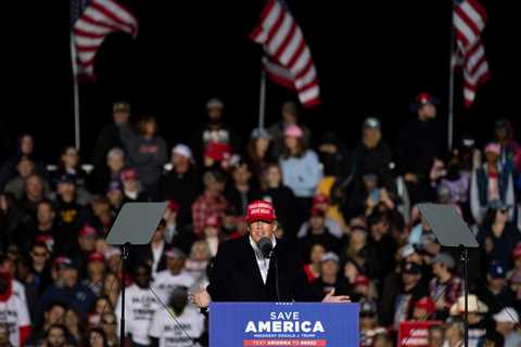 Trump’s Covid and Election Falsehoods at Arizona Rally