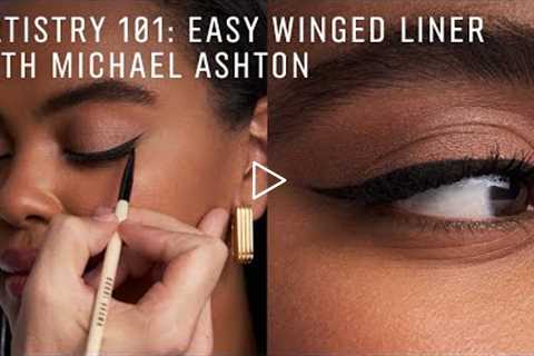 Easy Winged Liner Tutorial with Michael Ashton | Eye Makeup Tutorials | Bobbi Brown Cosmetics