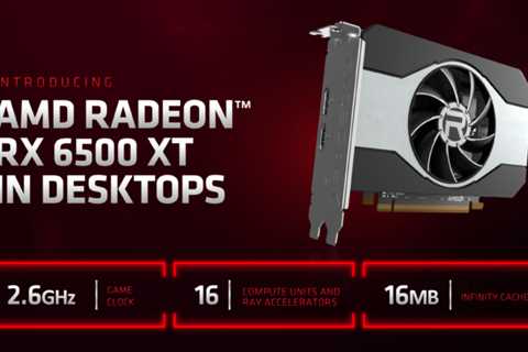 AMD Radeon RX 6500 XT PCIe x4 Interface Is Going To Be A Deal-Breaker For Gen 3 Platforms, Listed..