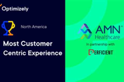 AMN Healthcare and Perficient Win 2021 Optimizer Award