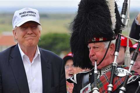 Trump's Scottish Golf Resorts Lost $9M In 2020
