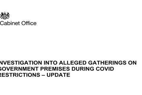 Sue Gray report in full: Read the 12 pages yourself as Boris Johnson faces D-Day over lockdown..