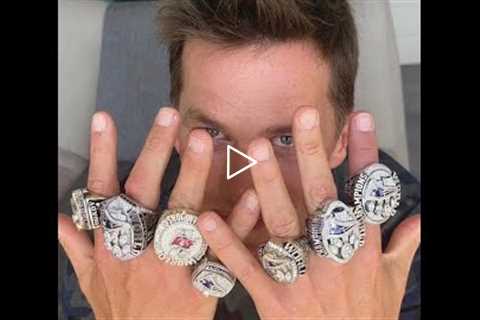 7 RINGS. What a career for Tom Brady 🏆| #shorts