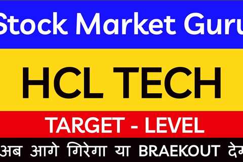 HCL Tech share Target । Hcl tech share News today । Hcl tech share price । Hcl tech l hcl tech news ..