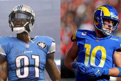 Hall of Famer Calvin Johnson Hilariously Reacts to Rams WR Cooper Kupp Nearly Breaking His Record:..