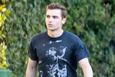 Dave Franco takes a solo stroll through the neighborhood