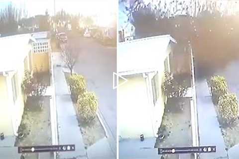 This Security Camera Has Just Captured Something Worrying Falling From The Sky In Mexico