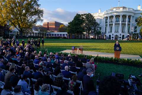 His climate push stalled, Biden looks to infrastructure law