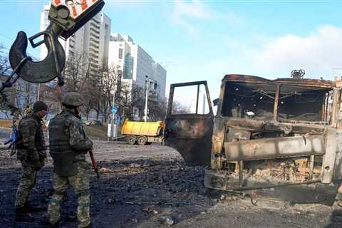 Russia Ukraine News Live: Street fights begin in Kyiv