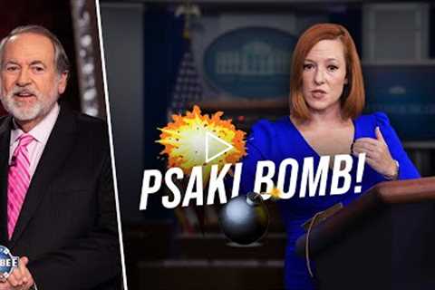 Jen Psaki Dropping BOMBS on Our HOPES and DREAMS | Live with Mike Clip | Huckabee