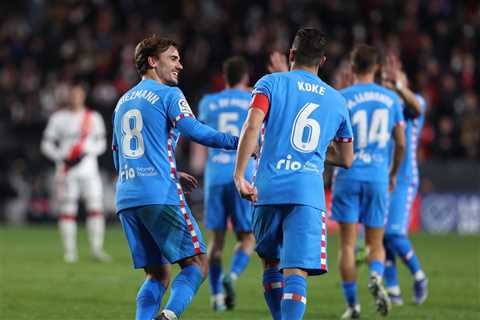 A ‘great’ Atleti does not loosen in Vallecas – •
