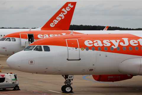 Travel chaos as EasyJet cancels ONE HUNDRED flights tomorrow due to Covid leaving passengers furious