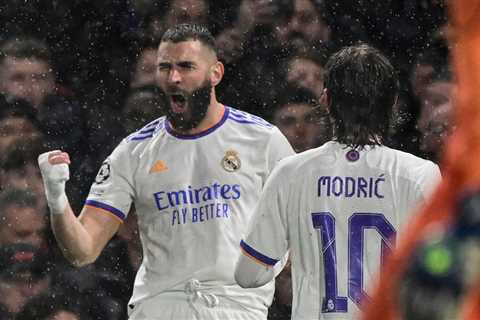 Karim Benzema, the Surest of Sure Things, Lifts Real Madrid at Chelsea