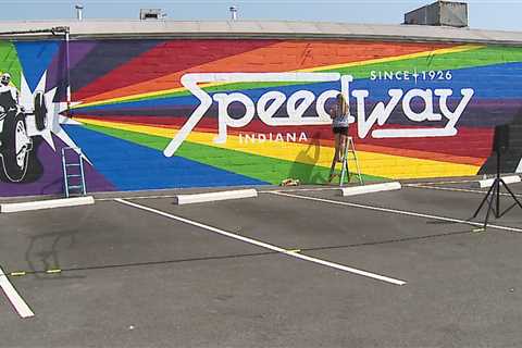 Speedway Art, Indianapolis Motor Speedway Celebrates Mural Success – WISH-TV |  Indianapolis News | ..