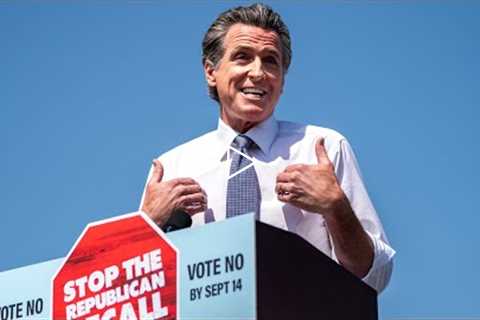 Why It Looked Like Gavin Newsom Could Lose His Job In August (And Where The Polls Stand Today)