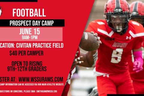 Football Announces Prospect Camp – Winston-Salem State