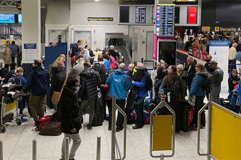 Kid required to urinate in plastic bag while household lines for flight amidst airport turmoil