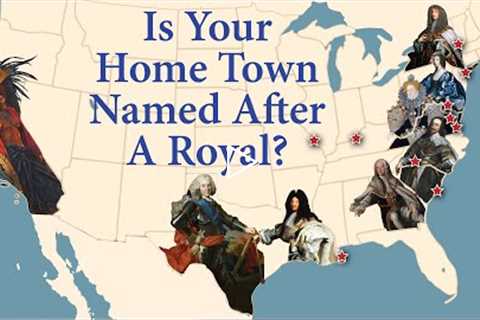 US States & Cities Named After Royals