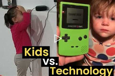Kids vs.Technology | Try Not To Laugh 😂