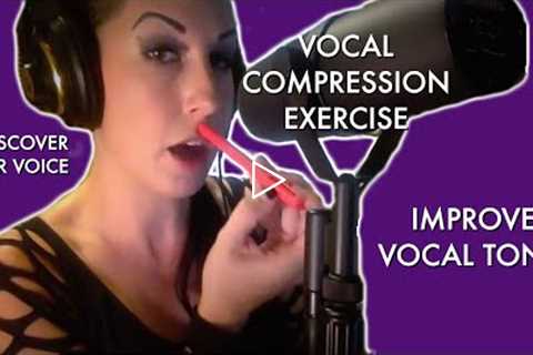 How to recover your voice after being sick (Vocal Compression Exercise)