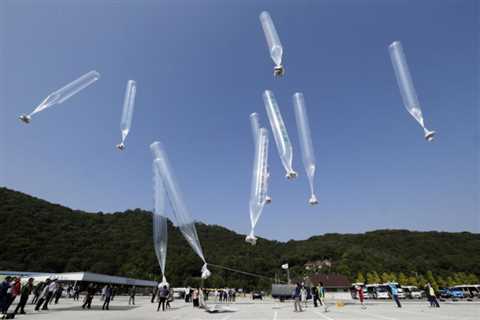 North Korea suggests it brought in balloons flown from south carrying COVID-19