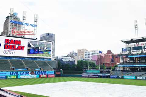 Series opener between the Cleveland Guardians and the New York Yankees postponed