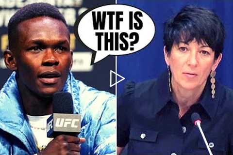 Media Is SILENT After UFC Champ Israel Adesanya Asks Questions About Ghislaine Maxwell