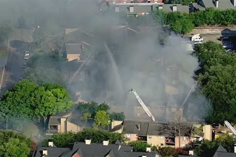 16 units damaged in Houston apartment fire, displaced families searching for new place to live