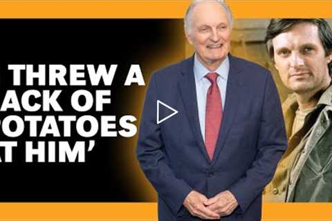 Alan Alda Lets His Parkinson’s Tremor Loose for the Camera