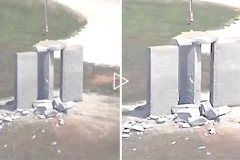 The Georgia Guidestones Have Just Been Destroyed By Someone Because Of This Strange Message