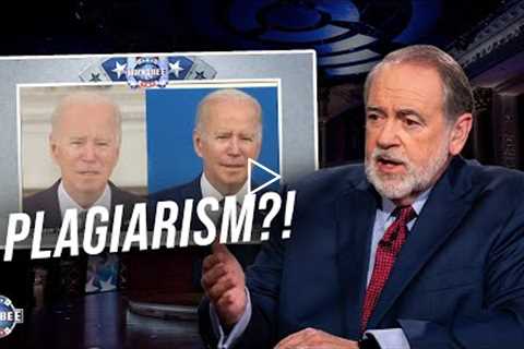 Joe Biden PLAGIARIZED His Own Speech! | Live with Mike Clip | Huckabee