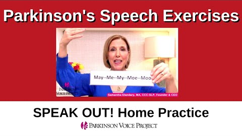 08/17/22 Parkinson's Speech Exercises: Sweet Home Alabama