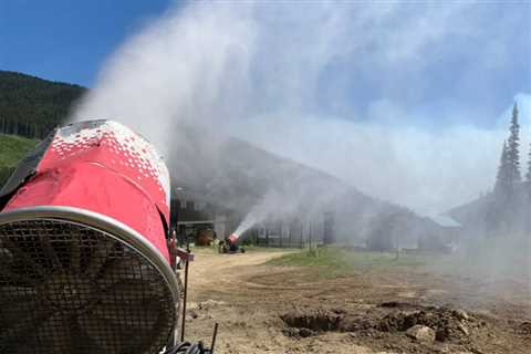 Apex Mountain snowmaking guns ready to fight Pentiction-area wildfire