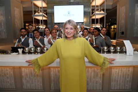 Martha Stewart Hopes Las Vegas Restaurant Becomes A Destination for Intimate Celebrations