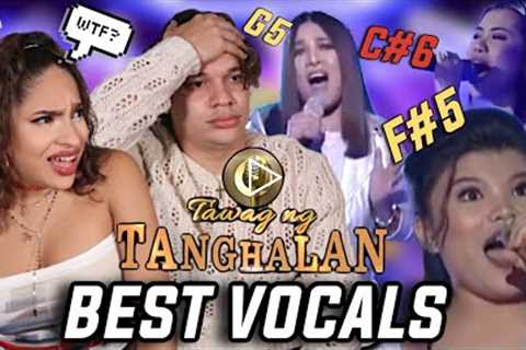 Filipino Singing Shows have the best singers! Waleska & Efra react to Tawag Ng Tanghalan Best..