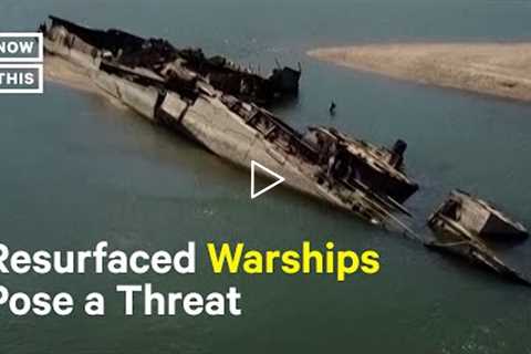 Warships Sunk During WWII Resurface During Drought