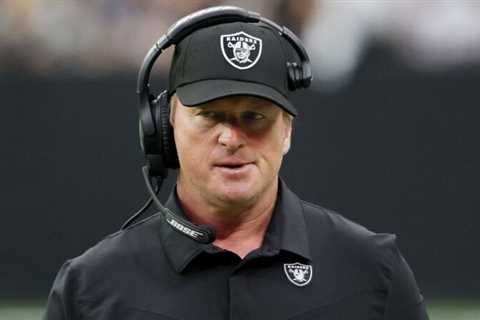 Jon Gruden sent “derogatory emails” as Las Vegas Raiders coach