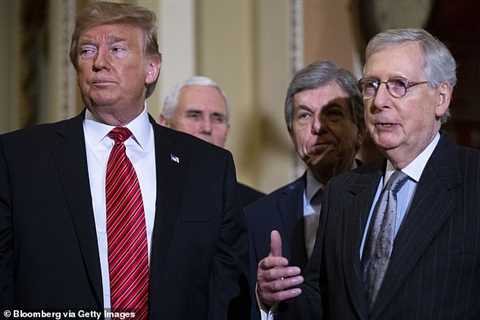 Trump is urging the GOP to get rid of McConnell as their Senate leader, calling him a “pawn to the..