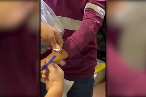 Barcode bracelets on asylum seekers arriving from Texas alarm NYC officials