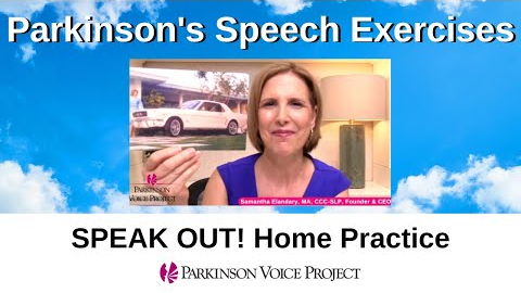 09/1/22 Parkinson's Speech Exercises: First Cars!