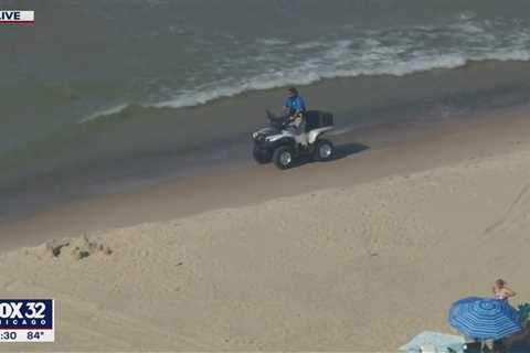 Lake Street Beach in Gary, Indiana is being closed due to an unknown substance in the water