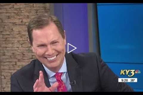 Blow up bathroom? News anchor can't stop laughing! News blooper