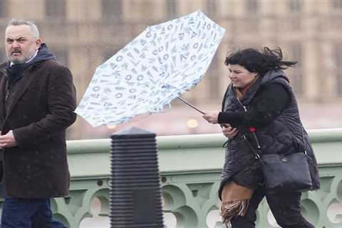 Ex-Hurricane Fiona sends 50mph winds across UK as Brits face triple whammy of cold, wet and windy..