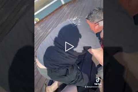 Man Dives into Sea after dropping Wedding Ring during Proposal