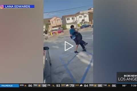 LAPD officers under question after video of rough arrest goes viral