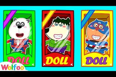 Wolfoo Becomes a Doll 🌞 Cartoon Shows for Kids 💦 Fun Video for Kids | Wolfoo Channel Live