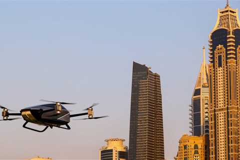 Chinese company tests electric air taxi in Dubai