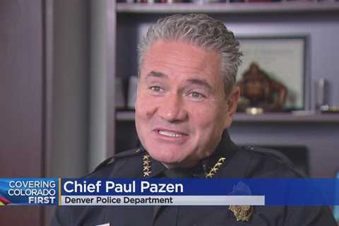 Denver Police Chief Paul Pazen wraps up his last day on the force